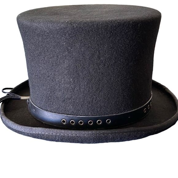 Conner Steam Punk Wool Felt Hat - Picture 2 of 14
